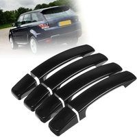 8X ABS Garniture de poignée de porte noir brillant pour Range Rover Sport Discovery 3 Freelander 2 2005-2009