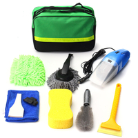 8 X Ensemble de nettoyage extérieur intérieur de voiture Gant d
