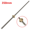 8xRail linéaire 350mm plomb t forme de tige filetée arbre de bar avec écrou en laiton