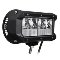 9-32V 4 pouces / 7 pouces LED Lampe de travail en alliage daluminium Barre blanche Spot Flood Combo Fog Driving Lig