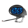 9-60V DC 20W bleu lumière imperméable à leau LED phares en acier inoxydable chariot élévateur avertissement lampe
