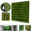 9-64 poches pot de fleurs feutre jardin vertical suspendu jardinières mur vert sac de poche