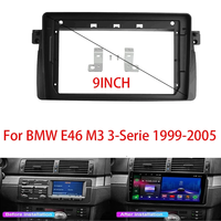 9 Inch Car Fascia Frame Screen Android Dash Panel Frame for BMW E46 M3 3-Series 2014-2018