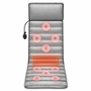 9 vitesses ajuster vibrateur électrique chauffage dos cou masseur matelas jambe taille coussin tapis bureau à domicile s
