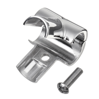 90 ° 3 voies Séparable Tuyau Tube Connecteur Pince 316 En Acier Inoxydable Marine Bateau Yacht Rampe Balustrade