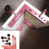 90 degrés en forme de L accessoire auxiliaire épissure panneau de positionnement panneau Clip fixe charpentier règle car