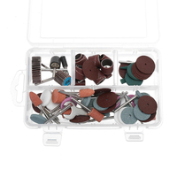 90 pièces tête de meulage électrique accessoire rotatif polissage coupe outil abrasif pour bois métal