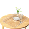 90 x 180 cm PVC Transparent Imperméable Nappe Imperméable À Lhuile Pad Nappe Mat Matières Premières