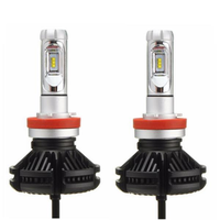9005 phare de voiture kit 6000lm H4 H7 H11 Paire dc9-36v IP67 bulbe