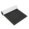 900mmx2400mmx5.5mm gris foncé et noir EVA mousse Faux teck feuille bateau Yacht synthétique teck platelage
