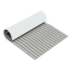 900mmx2400mmx5.5mm Gris Clair et Noir EVA Mousse Faux Teck Bateau Yacht Synthétique Teck Decking