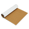 900mmx2400mmx5.5mm Or et Noir EVA Mousse Faux Teck Bateau Yacht Synthétique Teck Decking