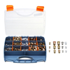 900Pcs Nutsert Tool Kit M3 M4 M5 M6 M8 M10 Acier Rivot + Écrou Insérer Riveteuse Riveteuse Outil De Rivetage
