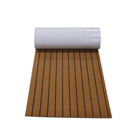 900x2400x6mm auto-adhésif EVA teck Decking Sheet Marine Flooring Faux bateau tapis antidérapant