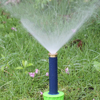 90/180/360 Degrés Diffusion P op-Up Arroseurs Jardin Pur Cuivre Automatique Arroseur De Pelouse Rétractable Jardin Arros