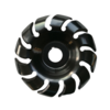 90mm 12 dents en acier au manganèse disque de sculpture sur bois 22mm alésage meuleuse formant le disque pour 125 meuleu