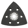 90mm six trous en acier inoxydable triangulaire lame de scie à disque lame oscillant multitool