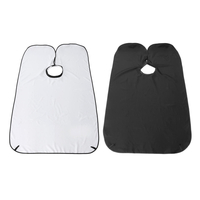 90x130cm coupe de barbe Catcher Cape de rasage rassembler des ventouses de tablier de cheveux en tissu