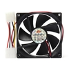 90x90x25mm 12V 4 Broches Ordinateur PC Processeur Silencieux Ventilateur de Refroidissement du Boîtier Ventilateur