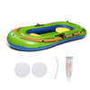 91 "x47" gonflable 3 personnes kayak en eau rafting nager pêche flottant radeau rivière lac bateau ensemble