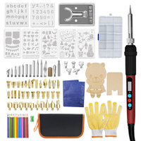 92pcs kit de fer à souder outil de soudage stylo à bois + fer à souder