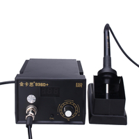 936D + 220V 2 en 1 Fer à souder et station de reprise Soudage numérique réglable ESD