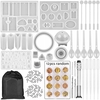 94 bricolage cristal Gutta Percha ensemble doutils Bracelet Ppendant bijoux moule combinaison avec perceuse 12 coul