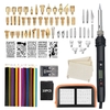 94 pièces Kit de fer à souder outil de soudage stylo à bois pointes de fer à souder US/EU