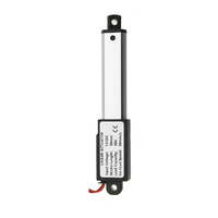 9.5-15-30mm / s DC 12 V 50mm course Mini actionneur linéaire électrique moteur en alliage daluminium actionneurs li