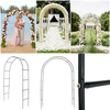 95" Iron Arch Way Assembler Door Wedding Party Bridal Prom Garden Décorations florales