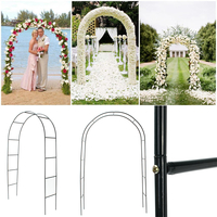 95" Iron Arch Way Assembler Door Wedding Party Bridal Prom Garden Décorations florales