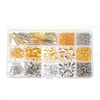 960 pcs / ensemble Kit de Fabrication de Bijoux DIY Boucle Doreille Résultats Crochet Broches Mixte Artisanat Acces