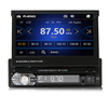9601G 7 pouces 1DIN Wince voiture lecteur MP5 rétractable Flip Radio stéréo bluetooth GPS USB AUX avec caméra de recul