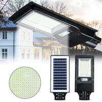 966/492 LED Solar Street Light Motion Sensor Applique murale extérieure + télécommande