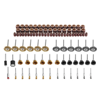 97pcs accessoires de ponçage de meulage de ponçage de polissage pour loutil rotatoire de Dremel