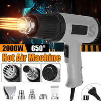 986A 2000W 200V pistolet à air chaud régulation de température en continu 50 à 560 ℃ entretien pistolet de soudage pisto