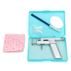 98pcs oreille goujons boucle doreille + piercing doreille professionnel faire trou machine + marqueur stylo +