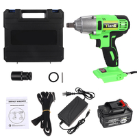 98VF 12000mAh Clé à chocs électrique sans fil Kit doutils de réparation à couple élevé