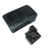 98x68x25mm ABS Boîtier de dissipation thermique + Boîtier de protection en métal Argon POLY pour module Raspberry Pi 4B