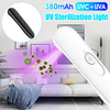 99, 9% Taux de stérilisation USB Rechargeable Mini Portable Ultraviolet Portable Désinfection Lampe UVC Germicide Lampe S