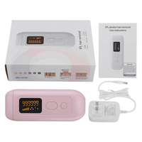 999999 clignote 5 niveaux de dispositif dépilation laser IPL épilateur indolore permanent