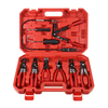 9pc fil dacier longue portée pince de serrage de tuyau mis enlèvement de tuyau pince kit doutils automatique