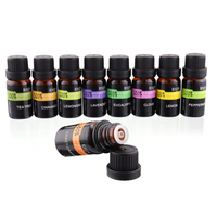 9Pcs 100% Pur Naturel Plante Aromathérapie Therapeutic Spa 10ml