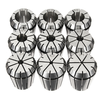 9pcs 2-20mm ER32 pince à ressort de précision pour outil de tour de fraisage CNC