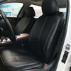 9pcs cuir pu noir voiture full Surround housse housse de coussin protecteur universel pour 5 sièges de voiture