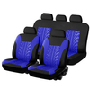 9PCS Ensemble de housse de siège de voiture Universel 5-Seat Protector Fabric Special Craft Wish Tire Pattern