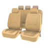 9pcs rangée avant ensemble complet housse de siège accessoires de voiture coussin intérieur universel