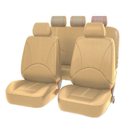 9pcs rangée avant ensemble complet housse de siège accessoires de voiture coussin intérieur universel