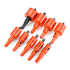 9pcs trou de dent scie kit de coupe HSS foret en acier Set outil de coupe pour alliage de bois en métal