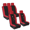 9PCS Universal Car Full Seat Covers Protector Coussin Couleur Papillon Avant Arrière Camion SUV Van